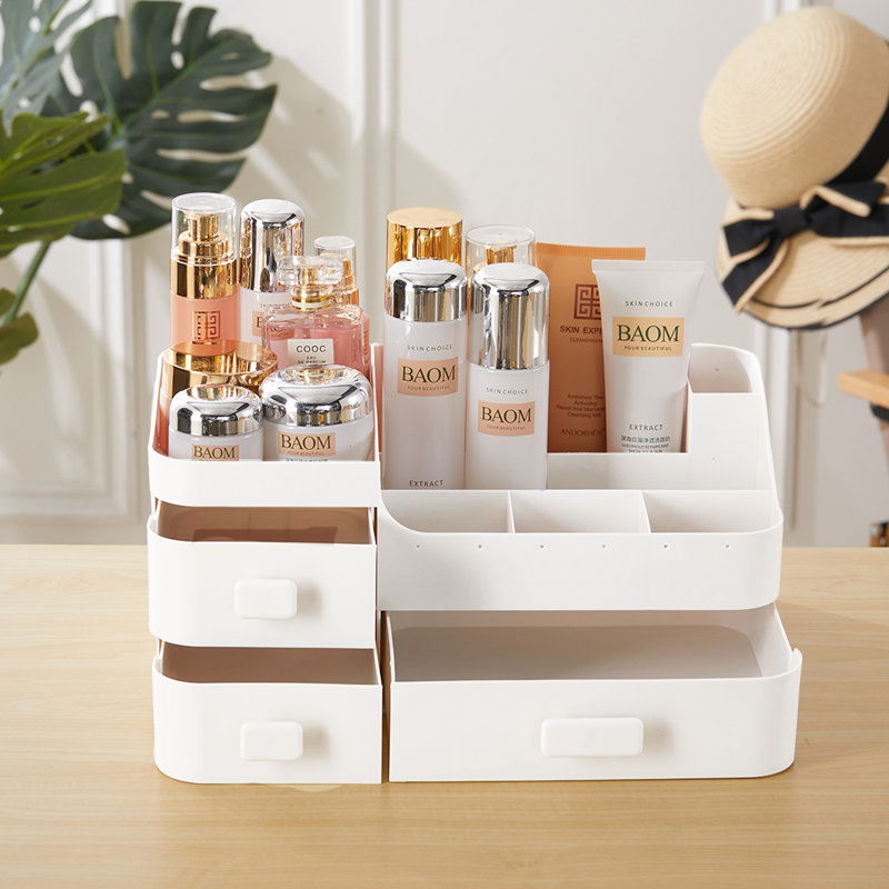 Plastic Makeup Drawer Organizer