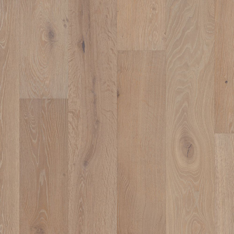 Parquet en bois d'ingénierie brossé filaire, Gris moyen