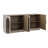 Wood Four Door Credenza