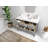 Parker 48'' Single Bathroom Vanity with Top-74682078