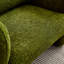 Canapé 34 po en tissu de velours, canapé simple moderne avec coussin de soutien