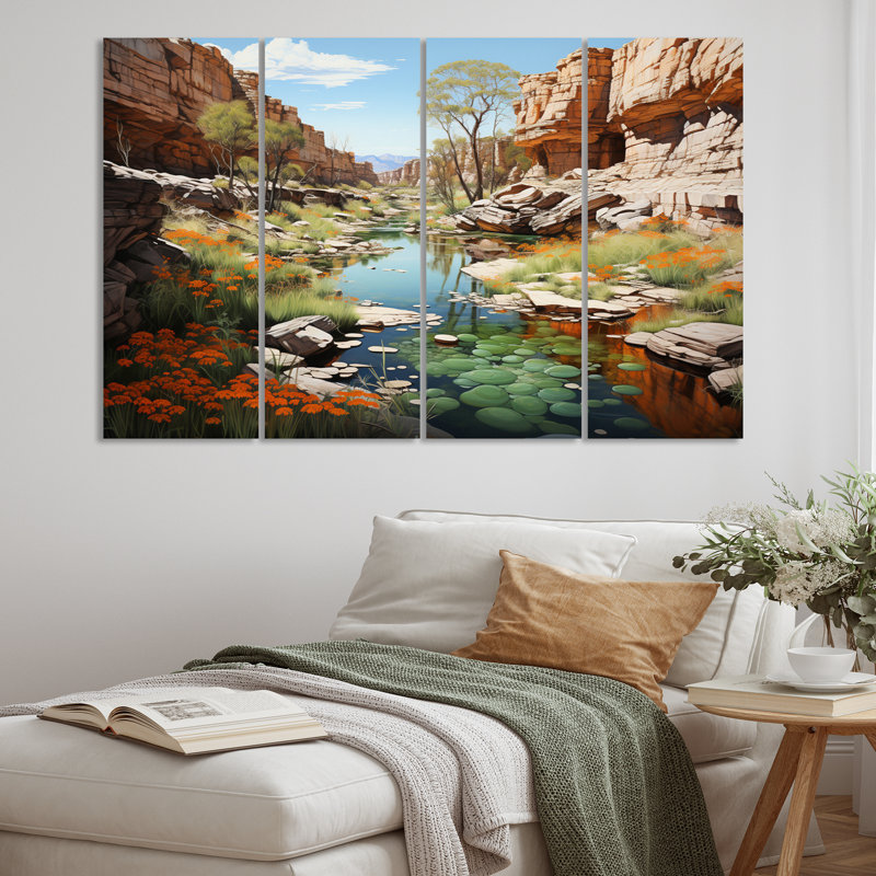Rustic Landscape & Nature Wall Decor on Metal