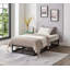 Maise Metal Bed frame Modern Design Easy Assembly Anti Slip For Mattress-1811901839