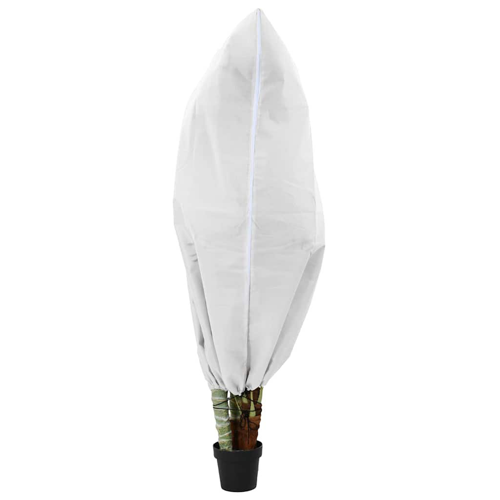 Vidaxl Frost Protection Plant Fleece Covers 5 Pcs White 1.55 X 1.55 M