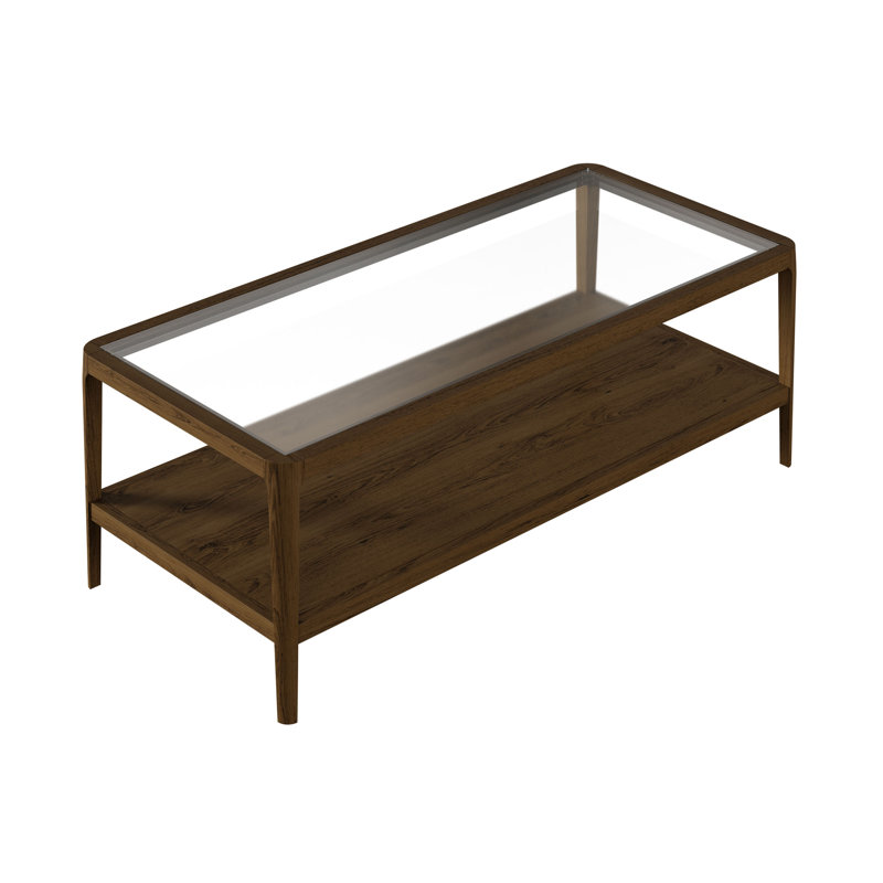 Kucik Four Leg Coffee Table with Storage