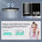 Rain Dual Shower Head 2.5 GPM GPM