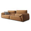 Canapé modulaire brun en polyester-62191074