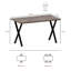 Akaalbir Metal Base Dining Table-360999461