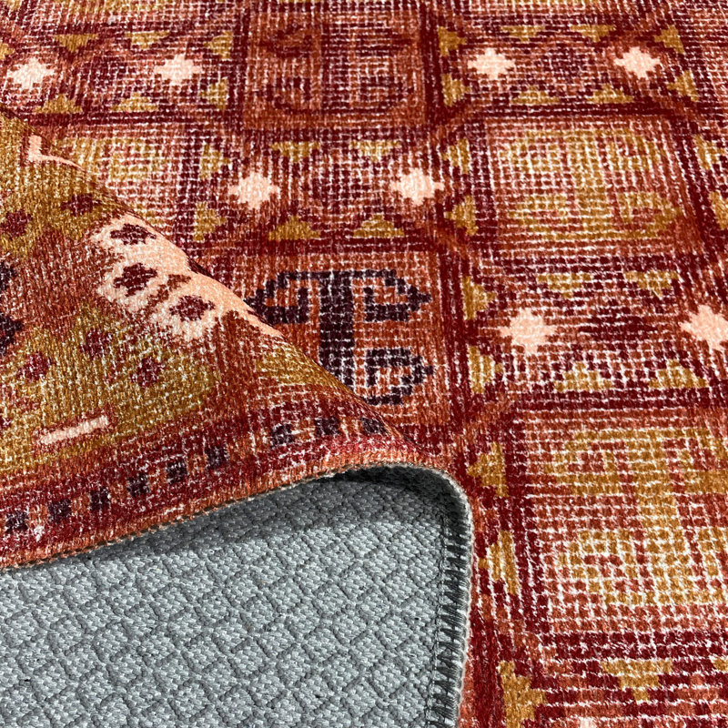 Tapis Zyir avec envers antidérapant, Rectangle 2 pi 8 po x 5 pi