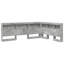  Storage Headboard With Shelf 135 Cm Engineered Wood-1789971092-1789971073