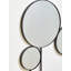 LaKeshia Metal Flat Wall Mirror