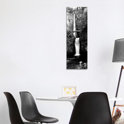 Waterfall In A Forest I, Multnomah Falls, Columbia River Gorge, Oregon, USA- Gallery-Wrapped Canvas Giclée