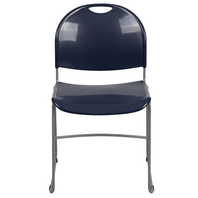 Gaea 880 lb. Capacity Ultra-Compact Stack Chair with Metal Frame