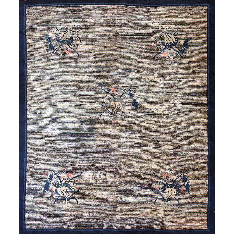 Tapis bleu Pékin