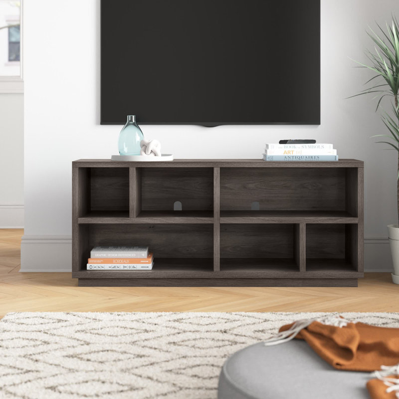 Meuble télé pour téléviseur de 75 po ou moins Bowman, Brun aulne, H 25 po x L 15 po x l 70 po