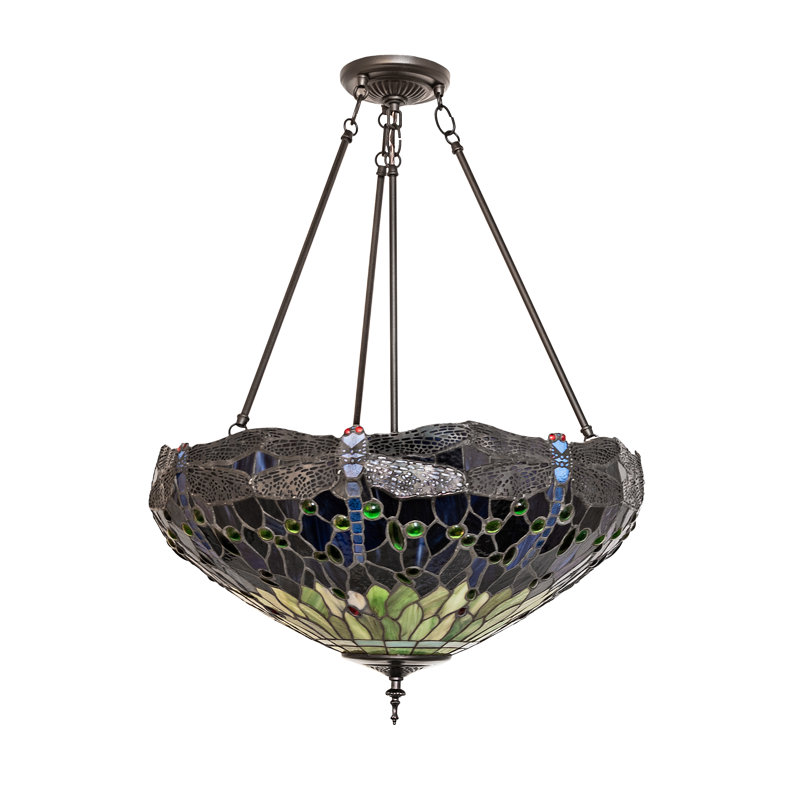 3 - Light Semi Flush Mount