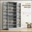 Armoire de cuisine de 65 pouces avec portes et tablettes, rangement moderne autoportant pour salle à manger, durable et élégant