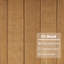 Tablettes de jardin en bois massif l 4,5 pi x P 1,5 pi-41400932