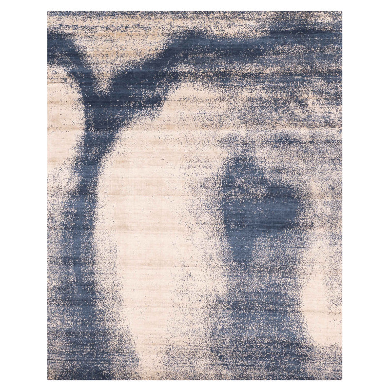 Tapis bleu marine Elysian 7 pi 10 po x 9 pi 11 po