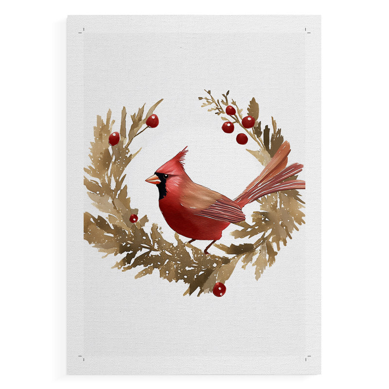 Art des Fêtes de Noël - impression sur toile seulement - non encadrée, H 27 po x l 18 po