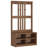 Hall Tree Acacia Wood Finish Solid Pine Wood, Engineered Wood-604996847