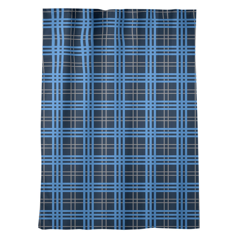 Sheer Curtain Single Panel, Tennessee Football Navy/Blue