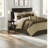 Soft 7 Piece Bedding Sets, Faux Suede Cal King Transitional Home Decor