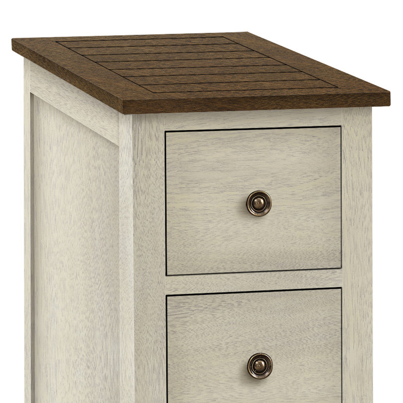 Table d'appoint polyvalente en bois avec beaucoup de rangement et une conception élégante, parfaite pour n'importe quelle pièce de votre maison.
