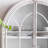 White Solid + Manufactured Wood Display Cases