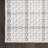 Tysie Geometric Machine Washable Cotton Area Rug in Ivory/Black-1984682014