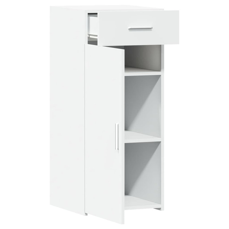 Neelum Sideboard, 93cm H x 40cm W x 42.5cm D, White