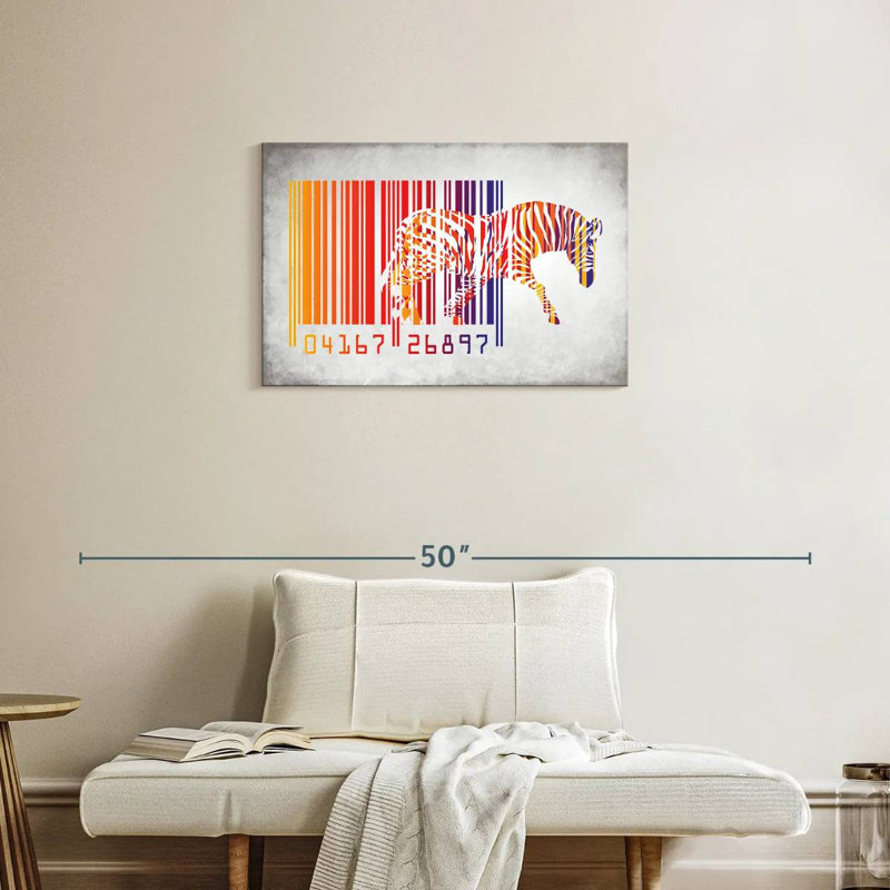 Code à barres Brampt Zebra, H 20 po x l 30 po
