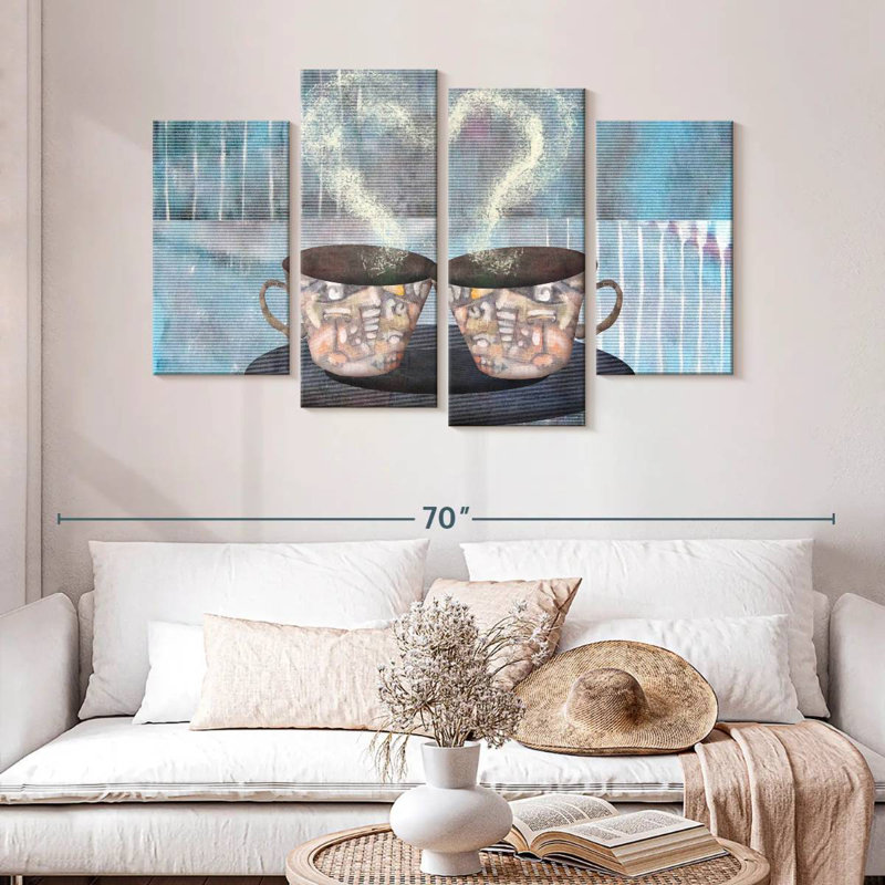 Yarlin Coffee For Two, 32" H x 52" W