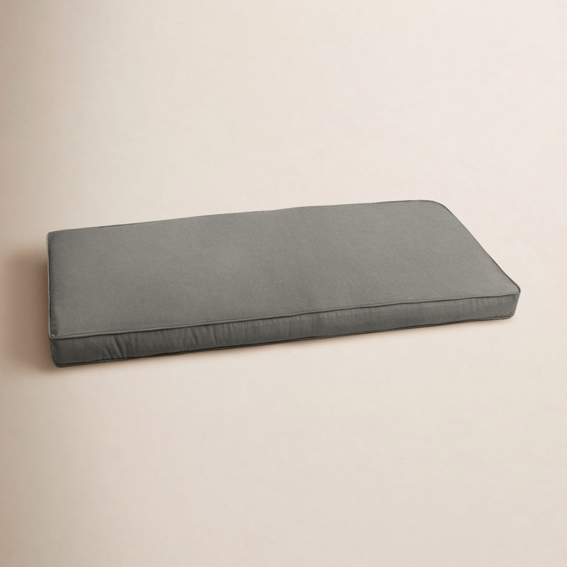 Outdoor Sunbrella Seat Cushion, 48" W x 19" D