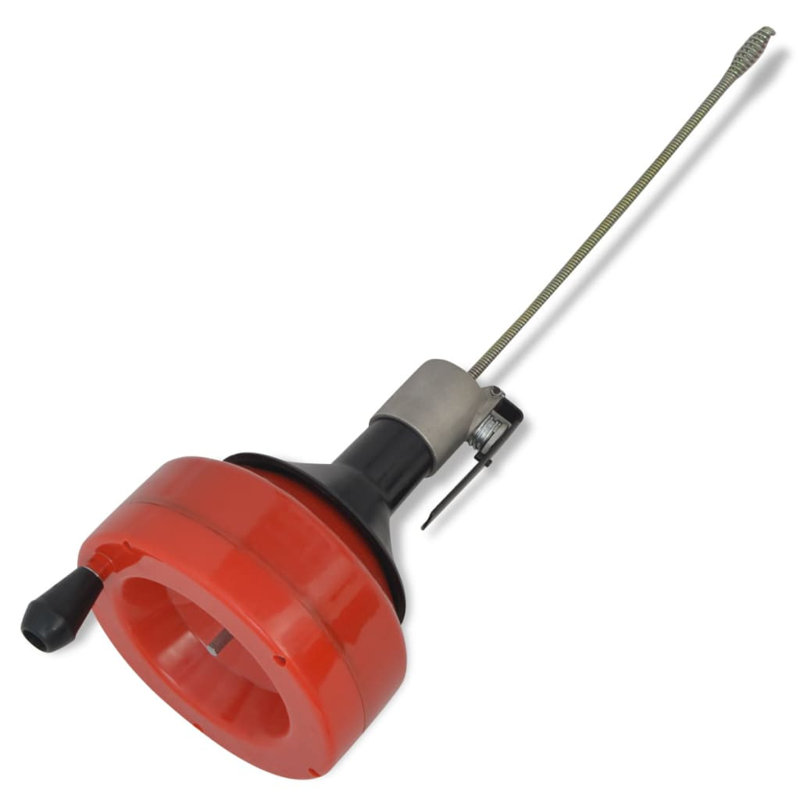 Vidaxl Manually/Drill Operated Pipe Drain Cleaner