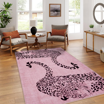 Tapis moderne pour salle de jeux pour enfants lavable et résistant aux taches