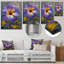 Hibiscus mauve, beauté royale - Hibiscus, art mural-1143342352-1143342573