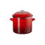 Le Creuset Enamel-On-Steel Stockpot With SS Knob, 16 Qt., Sea Salt-229654525