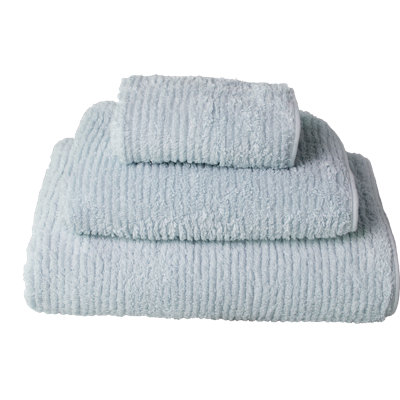 Ensemble de 3 pièces texturées Hammam (noir, blanc et blanc)