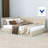 Carmelite Full Size Upholstered Daybed with Slats-1710795211