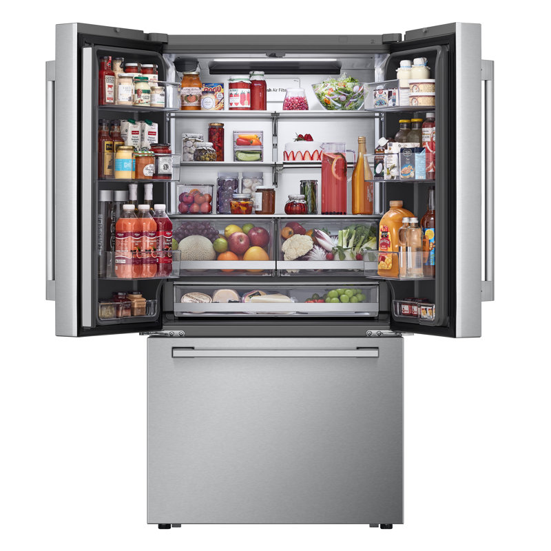 Lg Studio 27 Cu. Ft. Smart Counter-Depth Max French Door Refrigerator, Silver
