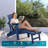 HDEP Folding Adirondack Chair with Footrest & Cup Holder, All Weather Fire Pit Chair for Outdoor-1953825658