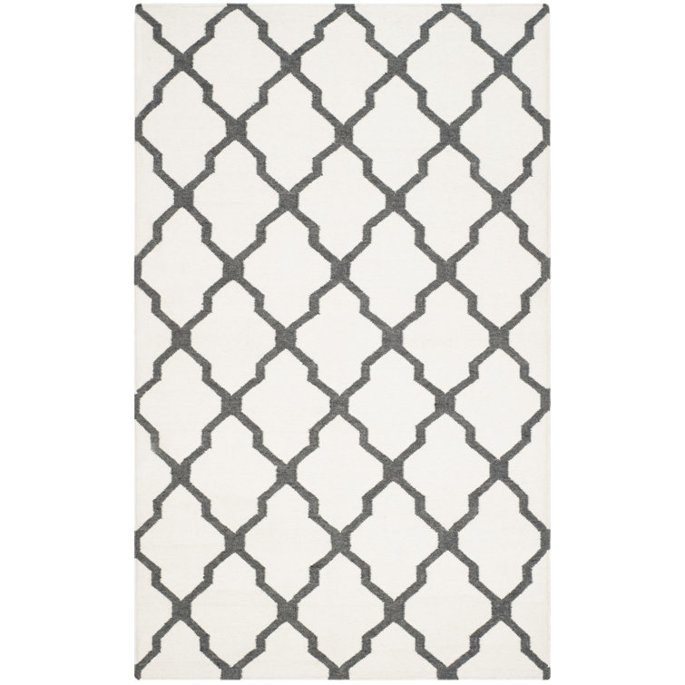 Seraphin Geometric Wool Hand Woven Area Rug