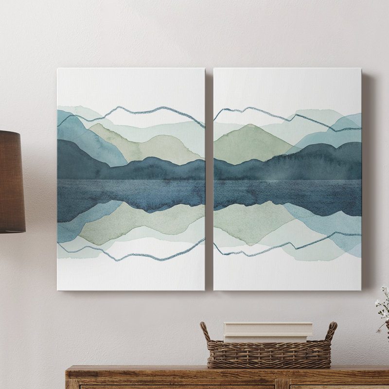 Toile tendue avec glaçons I-Premium Gallery - prêt à accrocher, H 48 po x l 64 po