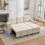 3 Seater Fabric Sofa & Chaise-1759071687