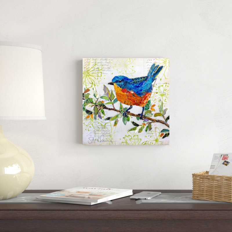 Happy Bird I, H 12 po x l 12 po