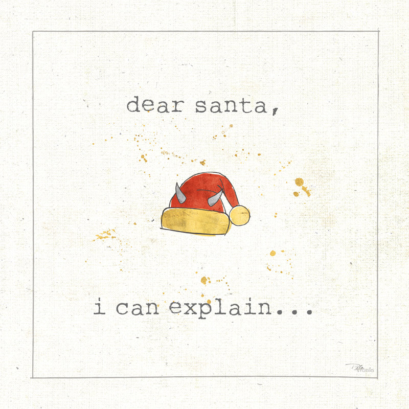 Christmas Cuties I by Pela Studio - Wrapped Canvas Print, 30cm H x 30cm W x 3.8cm D