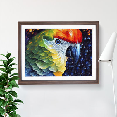 XH1022-6791X Parrot Vol.2 1 Piece Single Picture Frame Painting