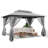 Lausaint Home 10'x13' Steel Patio Gazebo-103591279