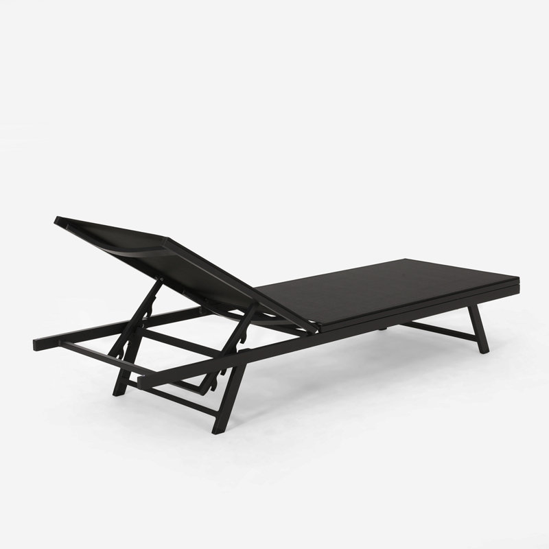 SALTON CHAISE LOUNGE, 2, Black